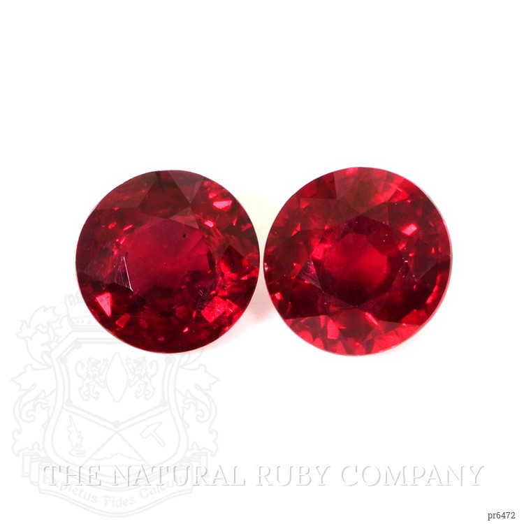 2.40 Ct.Tw. Ruby Pair from Mozambique