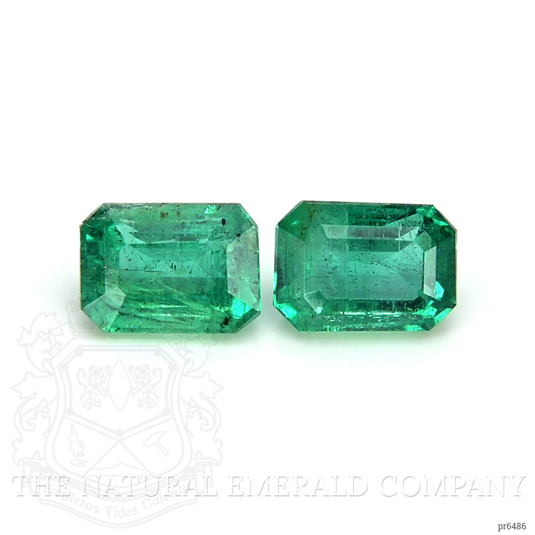 2.46 Ct.Tw. Emerald Pair from Zambia
