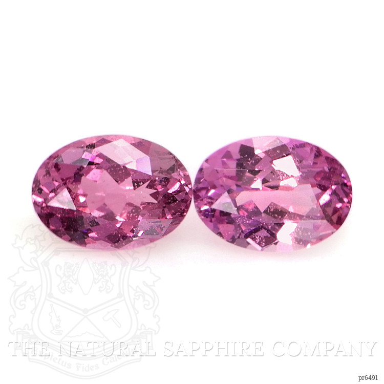 2.05 Ct.Tw. Pink Sapphire Pair from Ceylon (Sri Lanka)