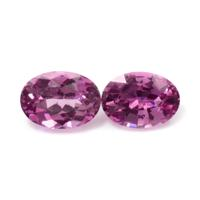 1.92&nbsp;Ct.Tw.Total Carat Weight Pink Sapphire Pair from Ceylon (Sri Lanka) Video