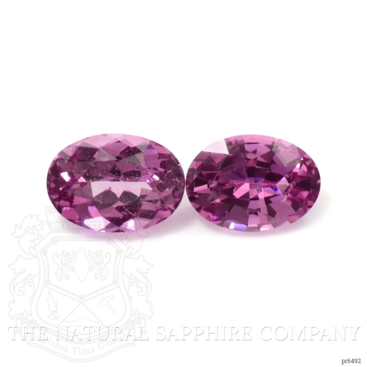 1.92 Ct.Tw. Pink Sapphire Pair from Ceylon (Sri Lanka)