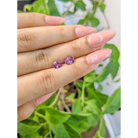 1.92&nbsp;Ct.Tw.Total Carat Weight Pink Sapphire Pair from Ceylon (Sri Lanka) Life Style