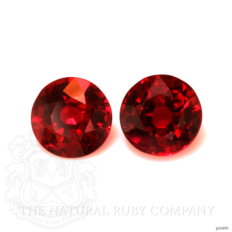 3.27 Ct.Tw. Ruby Pair from Mozambique