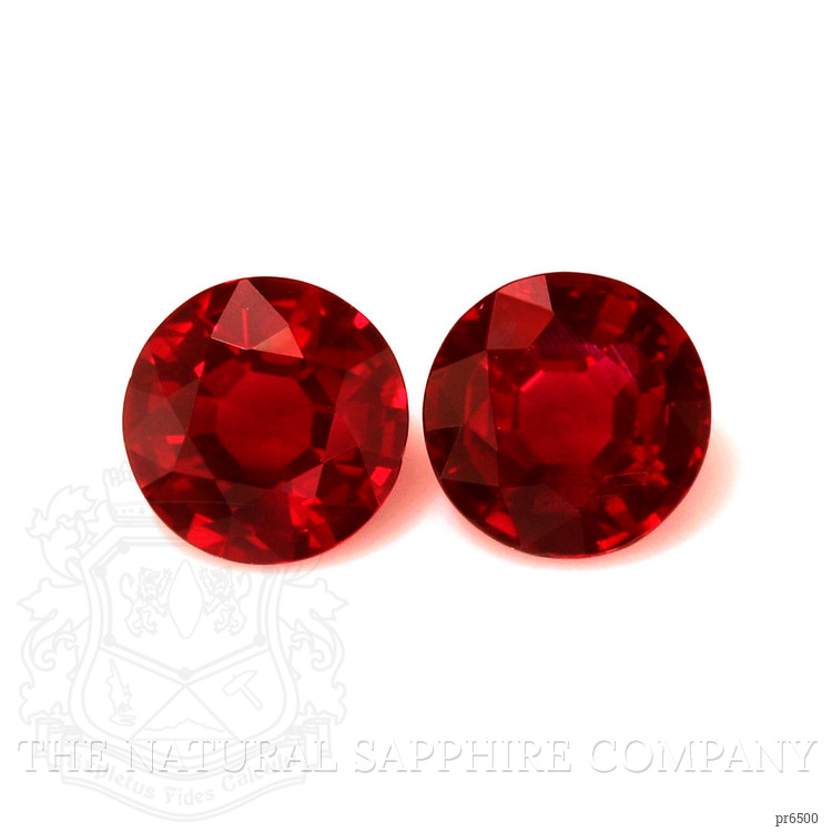3.11 Ct.Tw. Ruby Pair from Mozambique