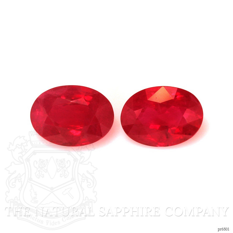 2.75 Ct.Tw. Ruby Pair from Mozambique