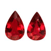 2.62 Ct.Tw.Total Carat Weight Ruby Pair from Mozambique Video