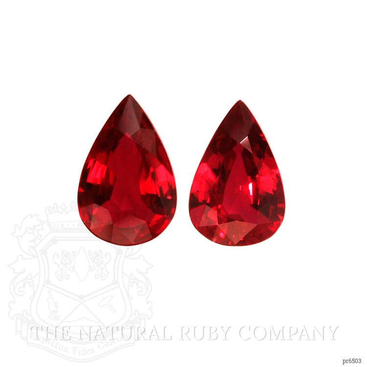 2.62 Ct.Tw. Ruby Pair from Mozambique