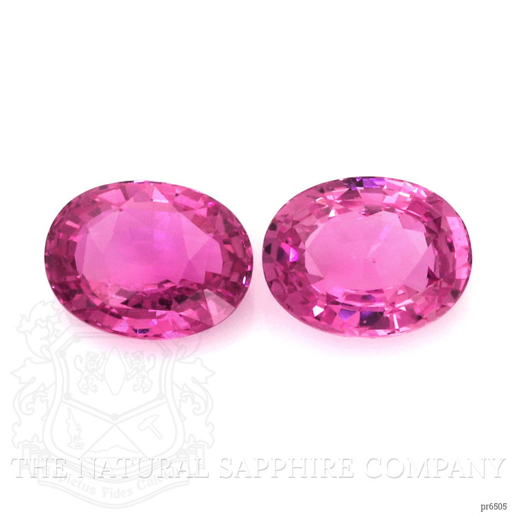 8.60 Ct.Tw. Pink Sapphire Pair from Madagascar