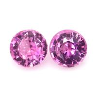 1.70&nbsp;Ct.Tw.Total Carat Weight Pink Sapphire Pair from Ceylon (Sri Lanka) Video