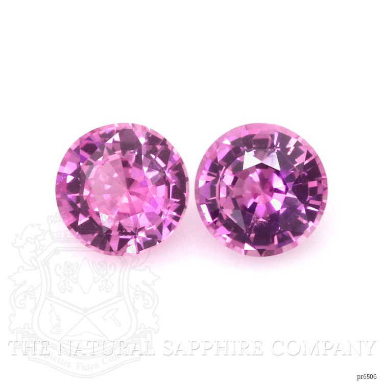 1.70 Ct.Tw. Pink Sapphire Pair from Ceylon (Sri Lanka)