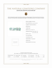 14.16 Ct.Tw.Total Carat Weight Beryl Pair from Brazil Scan Report