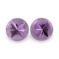 11.53 Ct.Tw.Total Carat Weight Amethyst Pair from Brazil Video