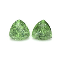 1.44 Ct.Tw.Total Carat Weight Demantoid Garnet Pair from Madagascar Video