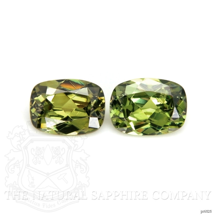 2.57 Ct.Tw. Demantoid Garnet Pair from Madagascar