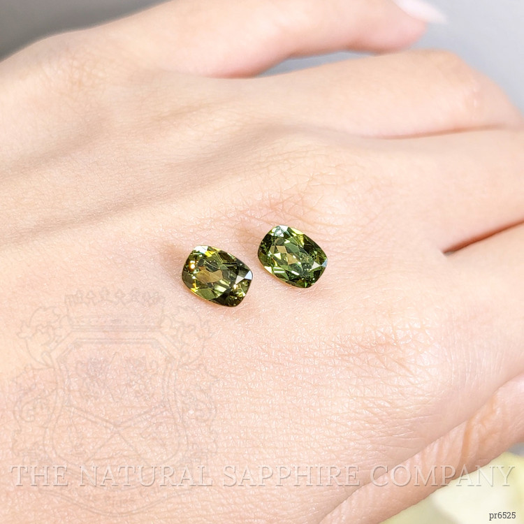 2.57 Ct.Tw. Demantoid Garnet Pair from Madagascar