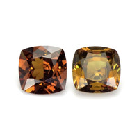 1.87 Ct.Tw.Total Carat Weight Demantoid Garnet Pair from Madagascar Video