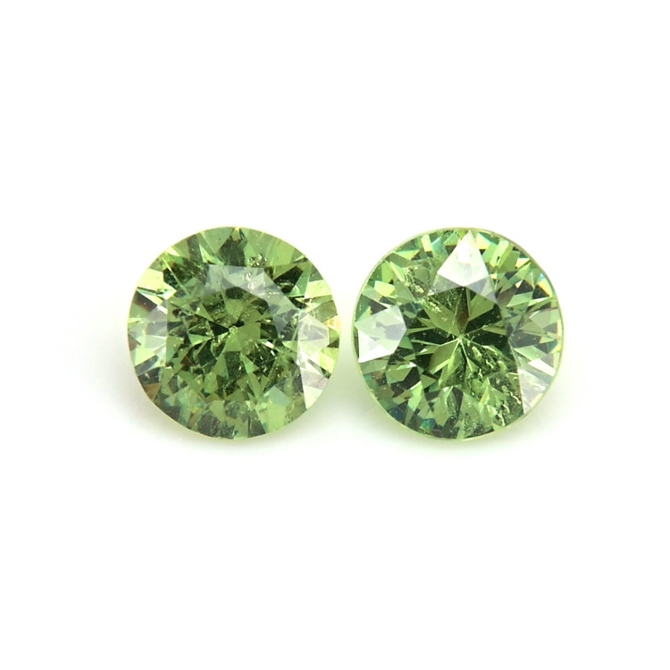 1.25 Ct.Tw. Demantoid Garnet Pair from Madagascar