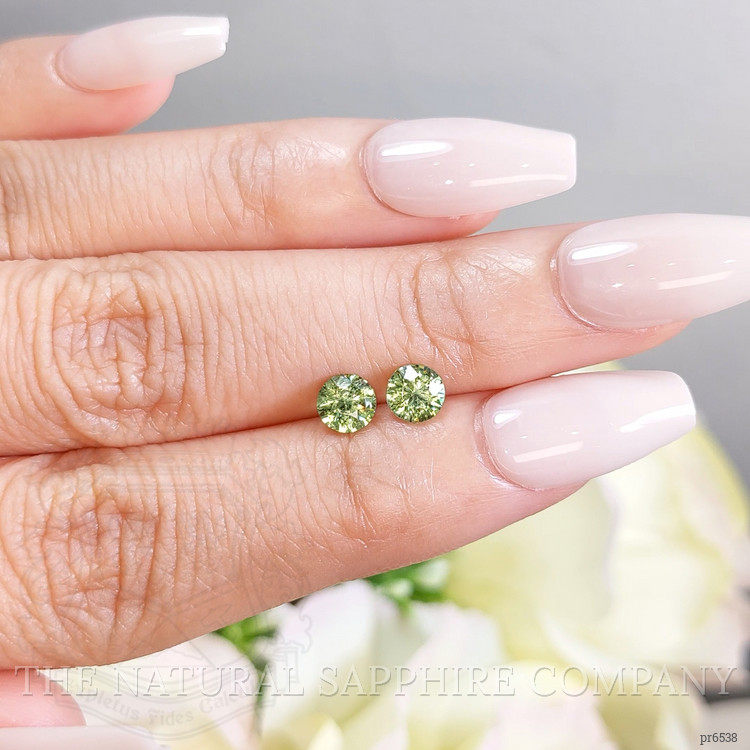 1.25 Ct.Tw. Demantoid Garnet Pair from Madagascar