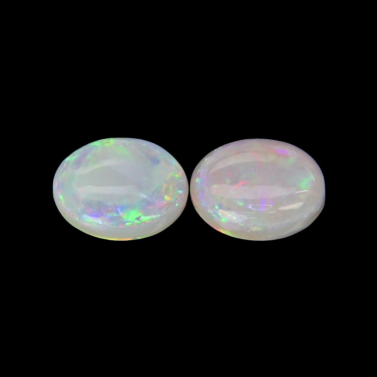 3.50 Ct.Tw. Cabochon Opal Pair from Australia