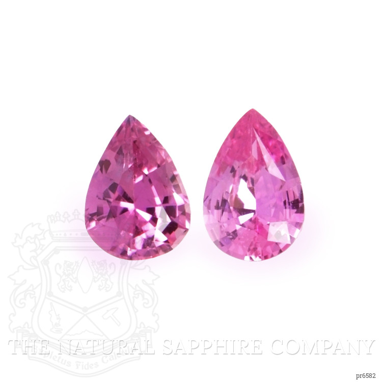 1.48 Ct.Tw. Pink Sapphire Pair from Ceylon (Sri Lanka)
