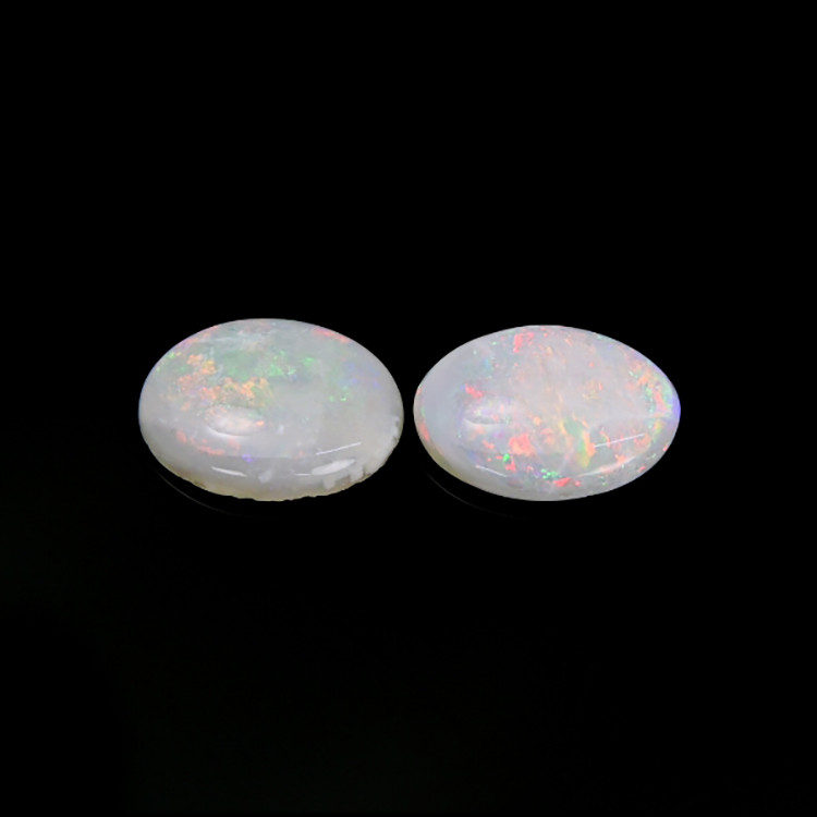 2.72 Ct.Tw. Cabochon Opal Pair from Australia
