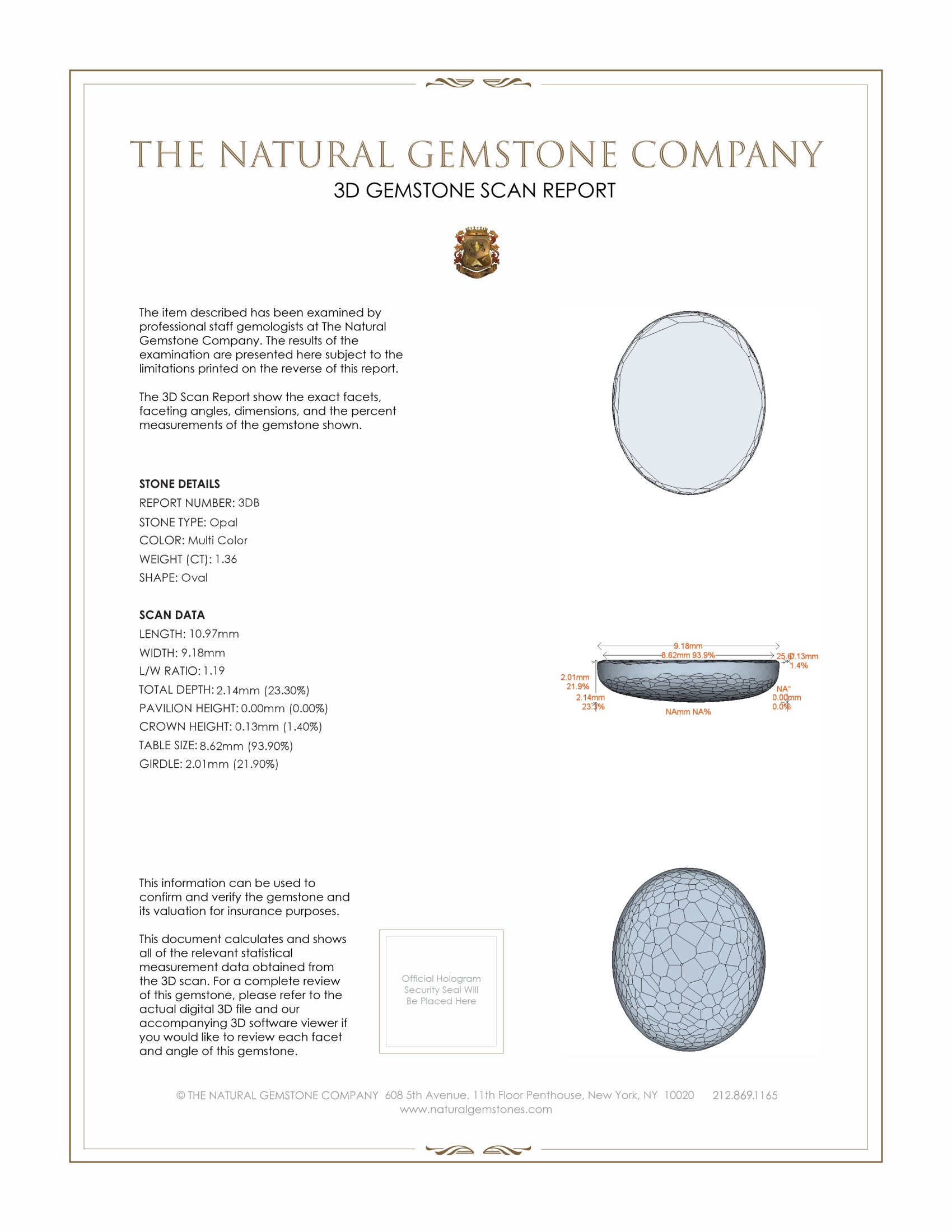 2.72 Ct.Tw. Cabochon Opal Pair from Australia