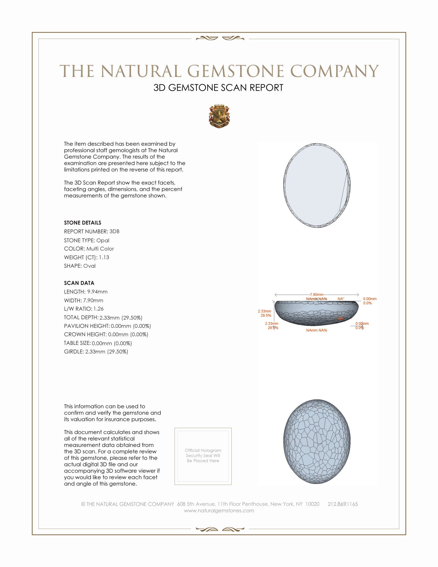 2.24 Ct.Tw. Cabochon Opal Pair from Australia
