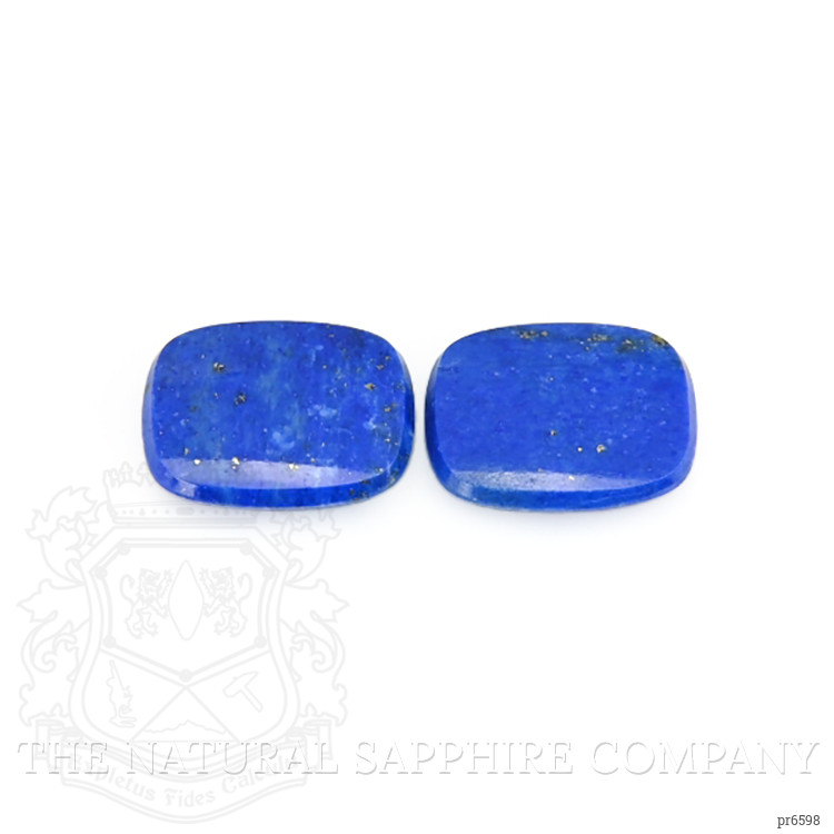 7.33 Ct.Tw. Lapis Pair from Afghanistan