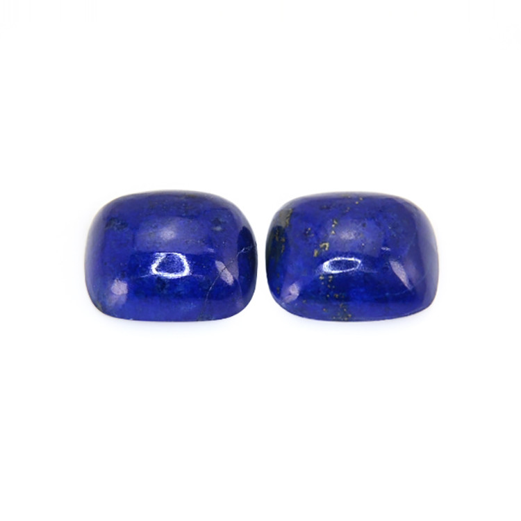 17.47 Ct.Tw. Cabochon Lapis Pair from Afghanistan