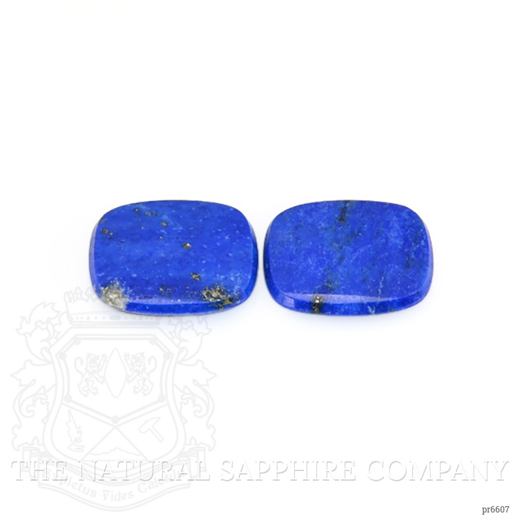 6.74 Ct.Tw. Lapis Pair from Afghanistan