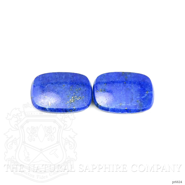 7.07 Ct.Tw. Lapis Pair from Afghanistan
