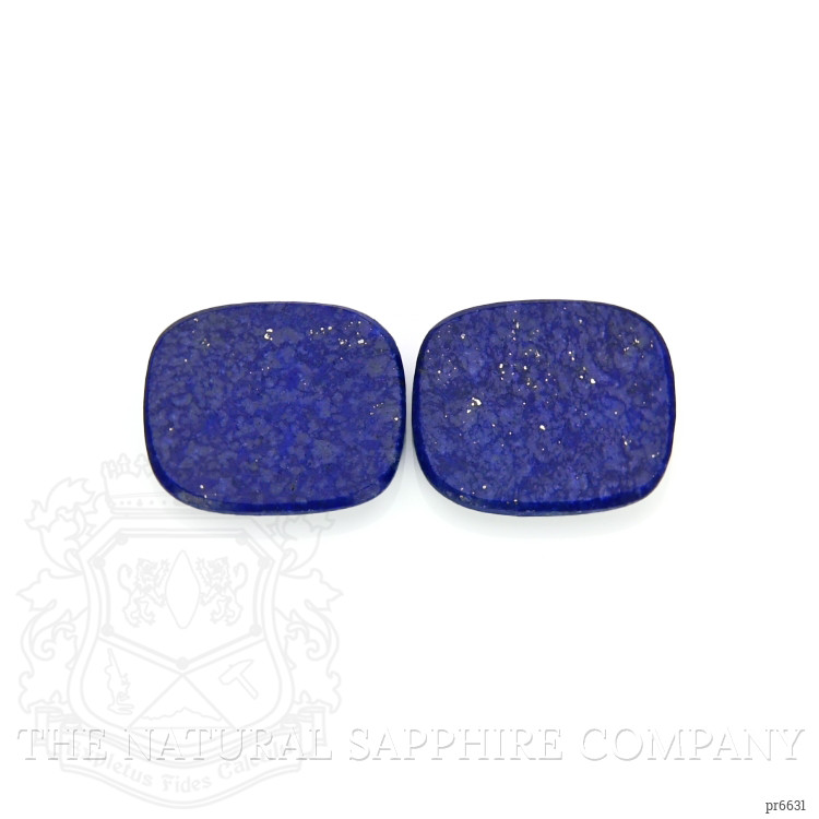 9.45 Ct.Tw. Lapis Pair from Afghanistan