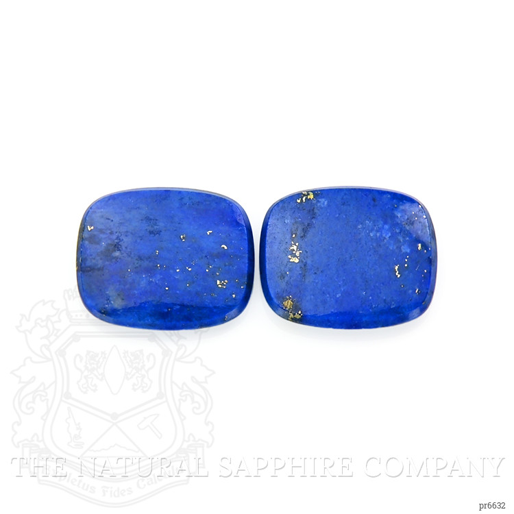 7.07 Ct.Tw. Lapis Pair from Afghanistan