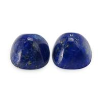 16.06 Ct.Tw.Total Carat Weight Cabochon Lapis Pair from Afghanistan Video