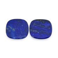 7.53 Ct.Tw.Total Carat Weight Lapis Pair from Afghanistan Video