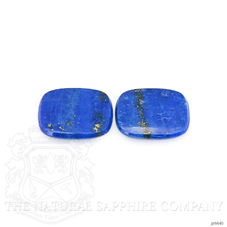 7.02 Ct.Tw. Lapis Pair from Afghanistan