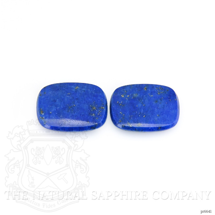 7.25 Ct.Tw. Lapis Pair from Afghanistan