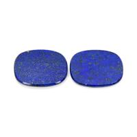 13.19 Ct.Tw.Total Carat Weight Lapis Pair from Afghanistan Video