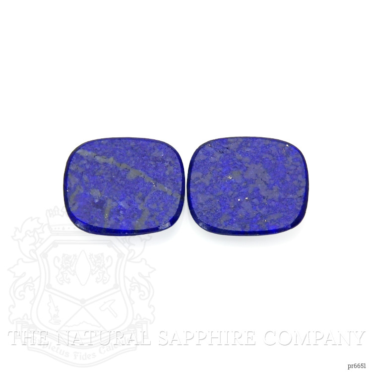 9.74 Ct.Tw. Lapis Pair from Afghanistan