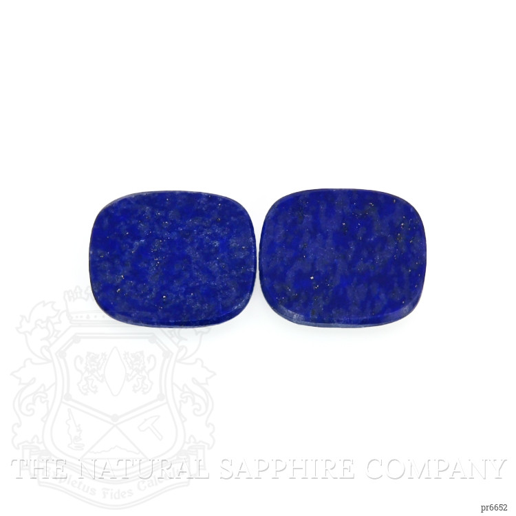 9.80 Ct.Tw. Lapis Pair from Afghanistan