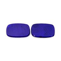 10.24 Ct.Tw.Total Carat Weight Lapis Pair from Afghanistan Video