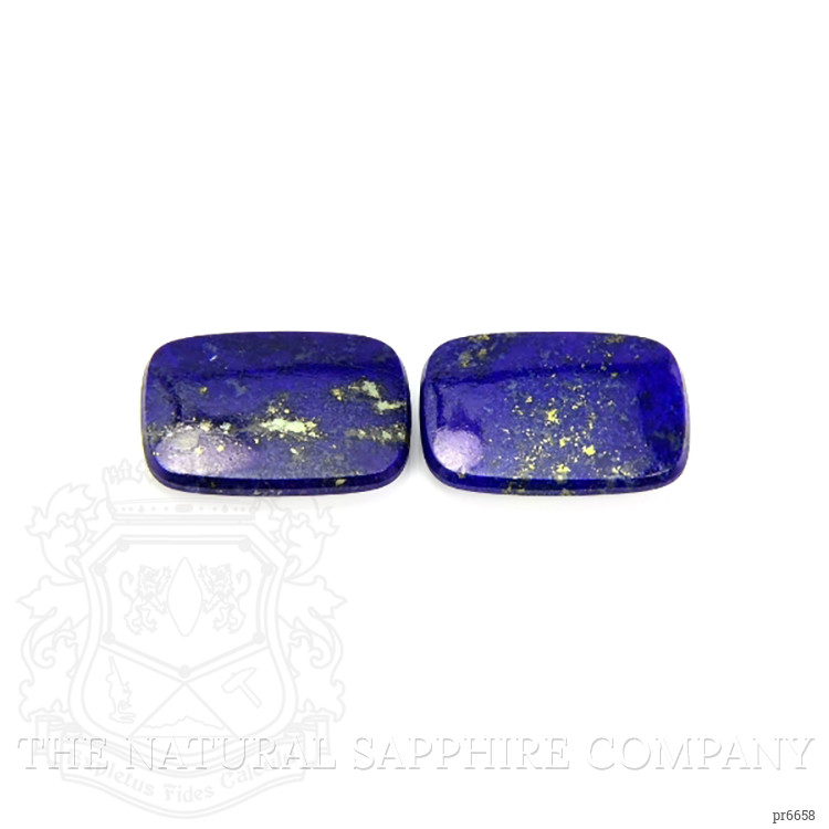12.00 Ct.Tw. Lapis Pair from Afghanistan