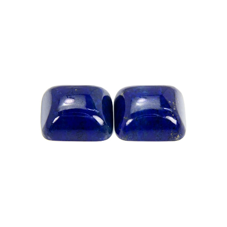 29.11 Ct.Tw. Cabochon Lapis Pair from Afghanistan