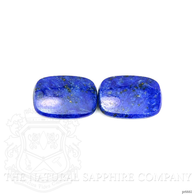 6.72 Ct.Tw. Lapis Pair from Afghanistan