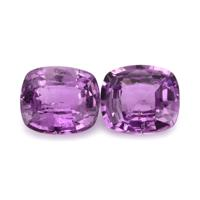 2.26&nbsp;Ct.Tw.Total Carat Weight Pinkish Purple Sapphire Pair from Ceylon (Sri Lanka) Video