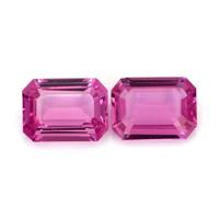 2.83&nbsp;Ct.Tw.Total Carat Weight Pink Sapphire Pair from Ceylon (Sri Lanka) Video