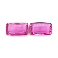 3.83&nbsp;Ct.Tw.Total Carat Weight Pink Sapphire Pair from Ceylon (Sri Lanka) Video