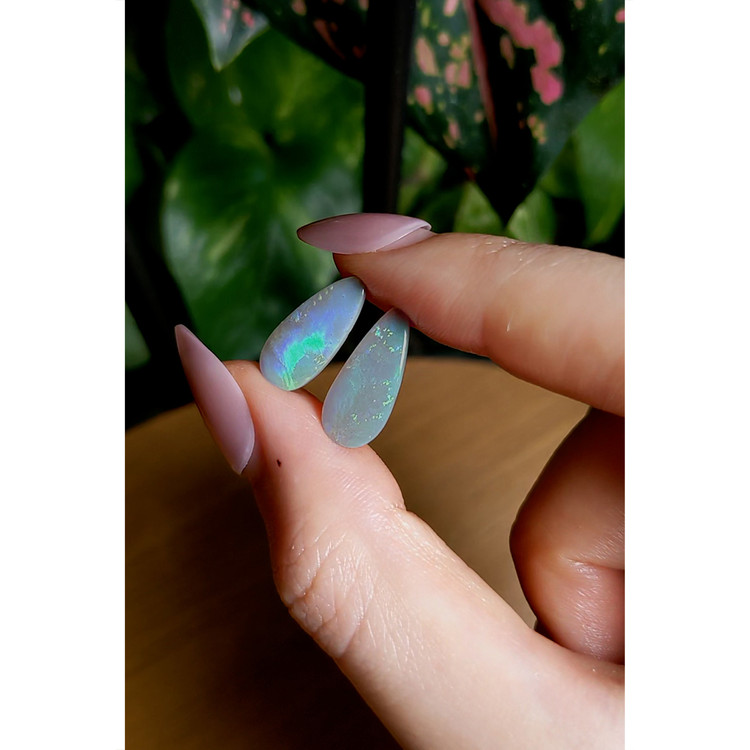 4.30 Ct.Tw. Cabochon Opal Pair from Australia