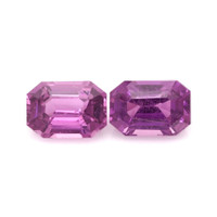 2.83 Ct.Tw.Total Carat Weight Sapphire Pair from Madagascar Video