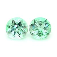 3.11 Ct.Tw.Total Carat Weight Emerald Pair from Colombia Video